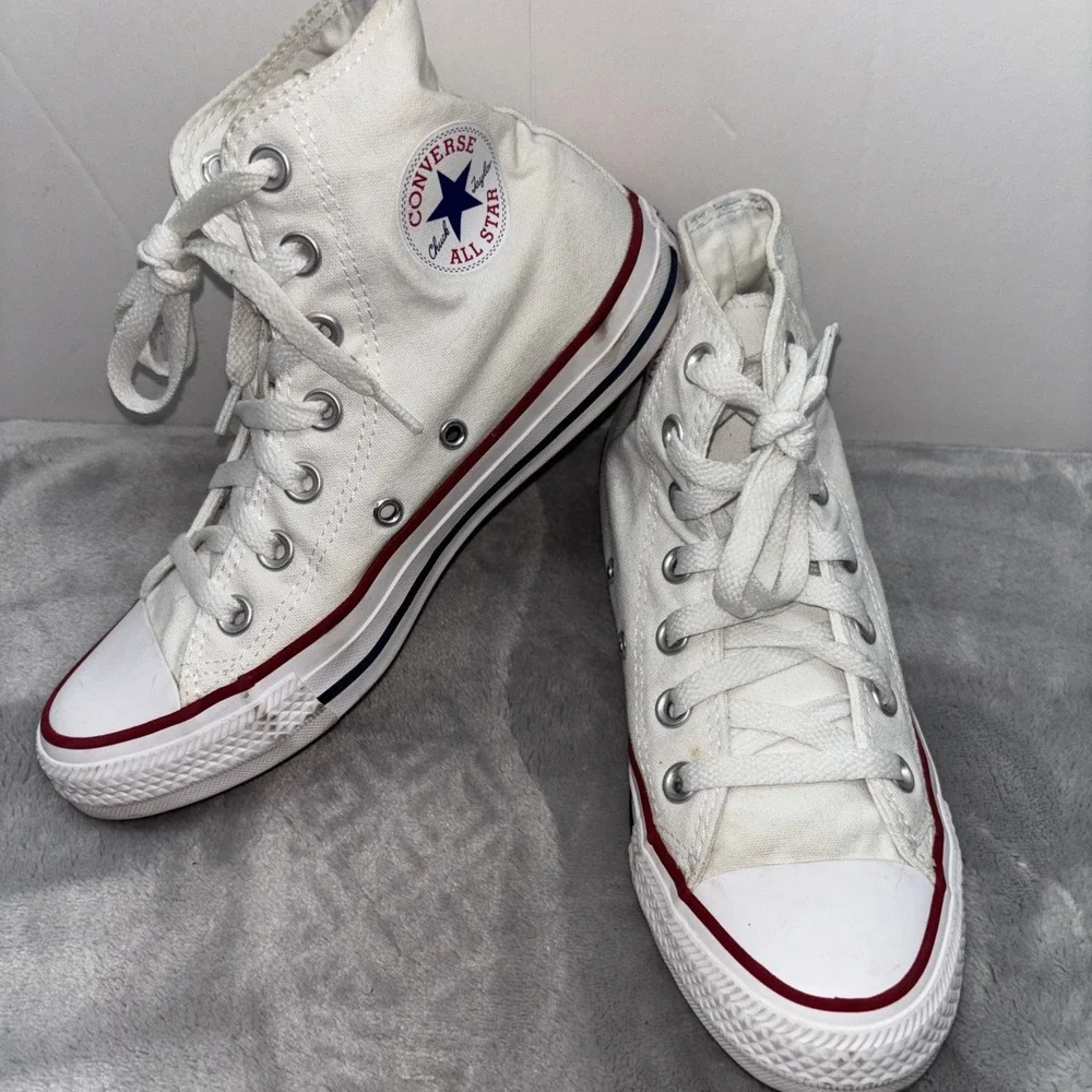 Converse White Chuck Taylor All Star Hi Top Sneaker Size Men 4 Women 6